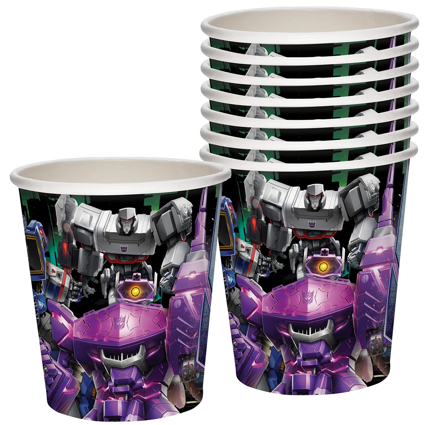 Robot Character Birthday Party Cups 9oz – 16 Pack
