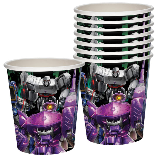 Robot Character Birthday Party Cups 9oz – 16 Pack