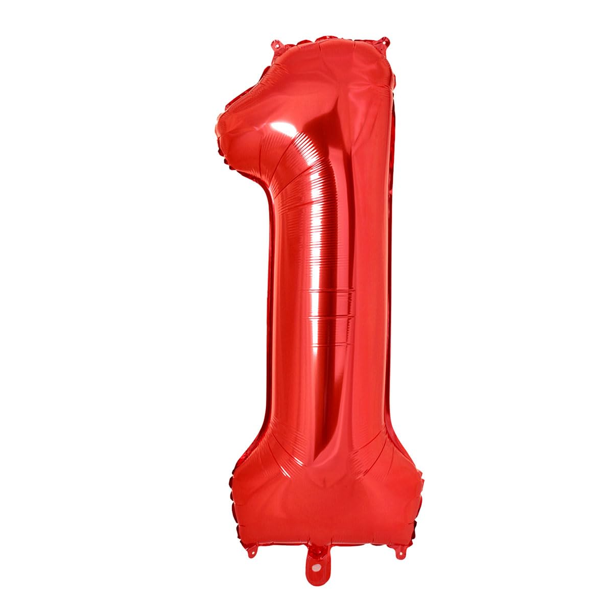 Red Number 1 Bold Giant Foil Balloon - 40 Inch