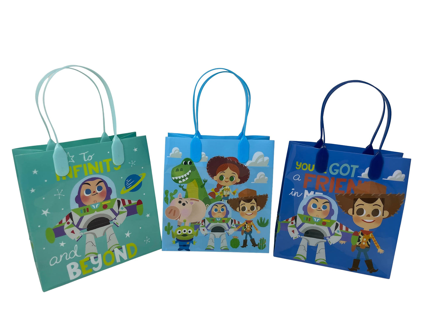 Toy Adventure Character Party Favour Goodie Bags – 12 Pack