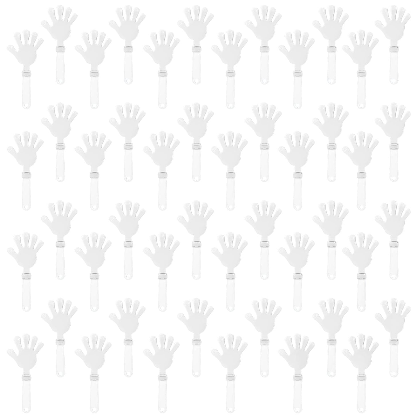 White Hand Clappers Party Favours – 100 Pack