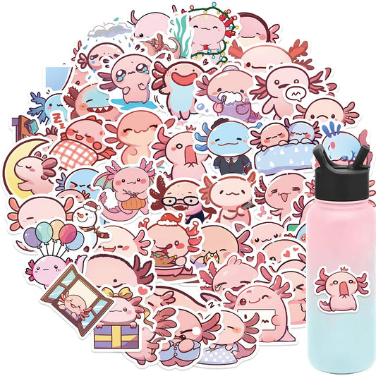 Axolotl Vinyl Stickers