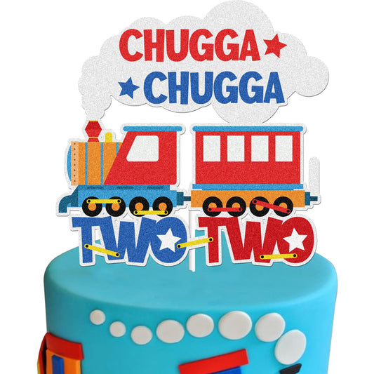 Chugga Chugga Two Two Train Cake Topper