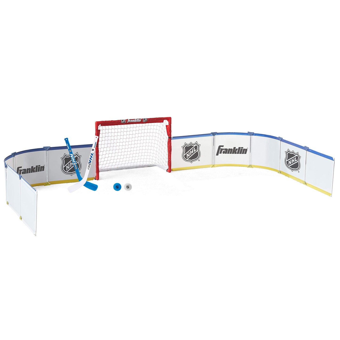 Franklin Sports Mini Hockey Rink Set – NHL Licensed