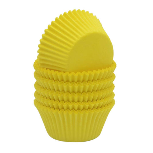 Yellow Cupcake Wrappers