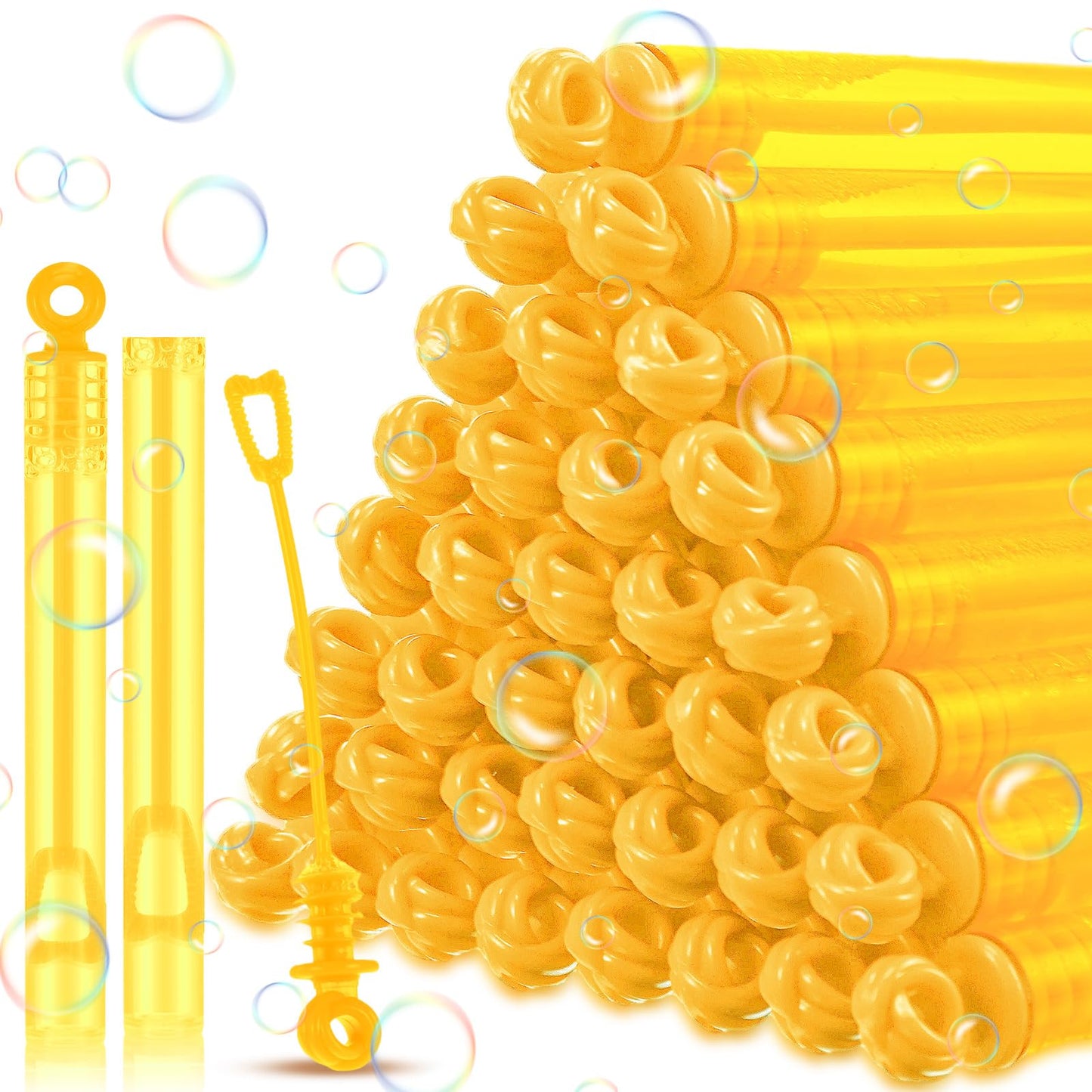 Yellow Mini Bubble Wands