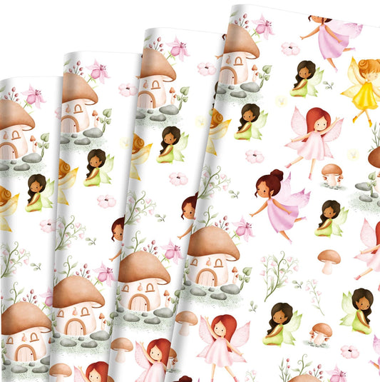 Woodland Fairy Wrapping Paper
