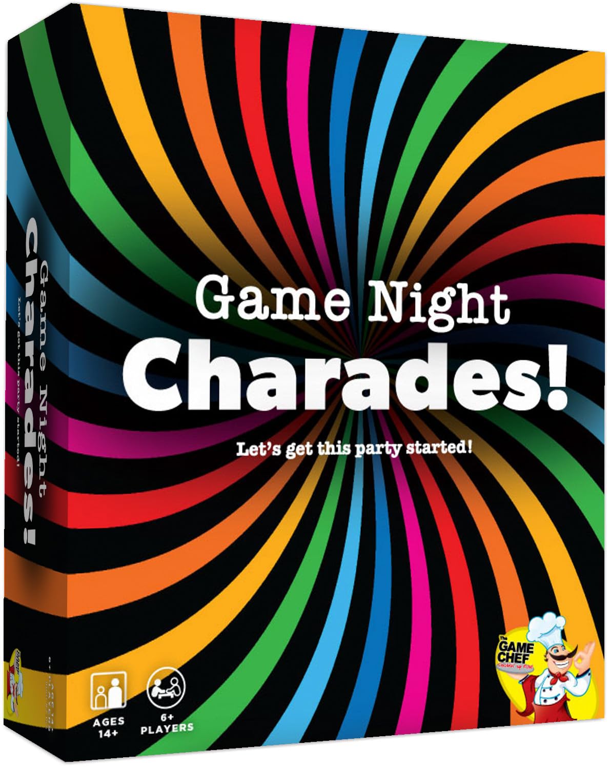 Game Night Charades Card Game - 1120 Cards