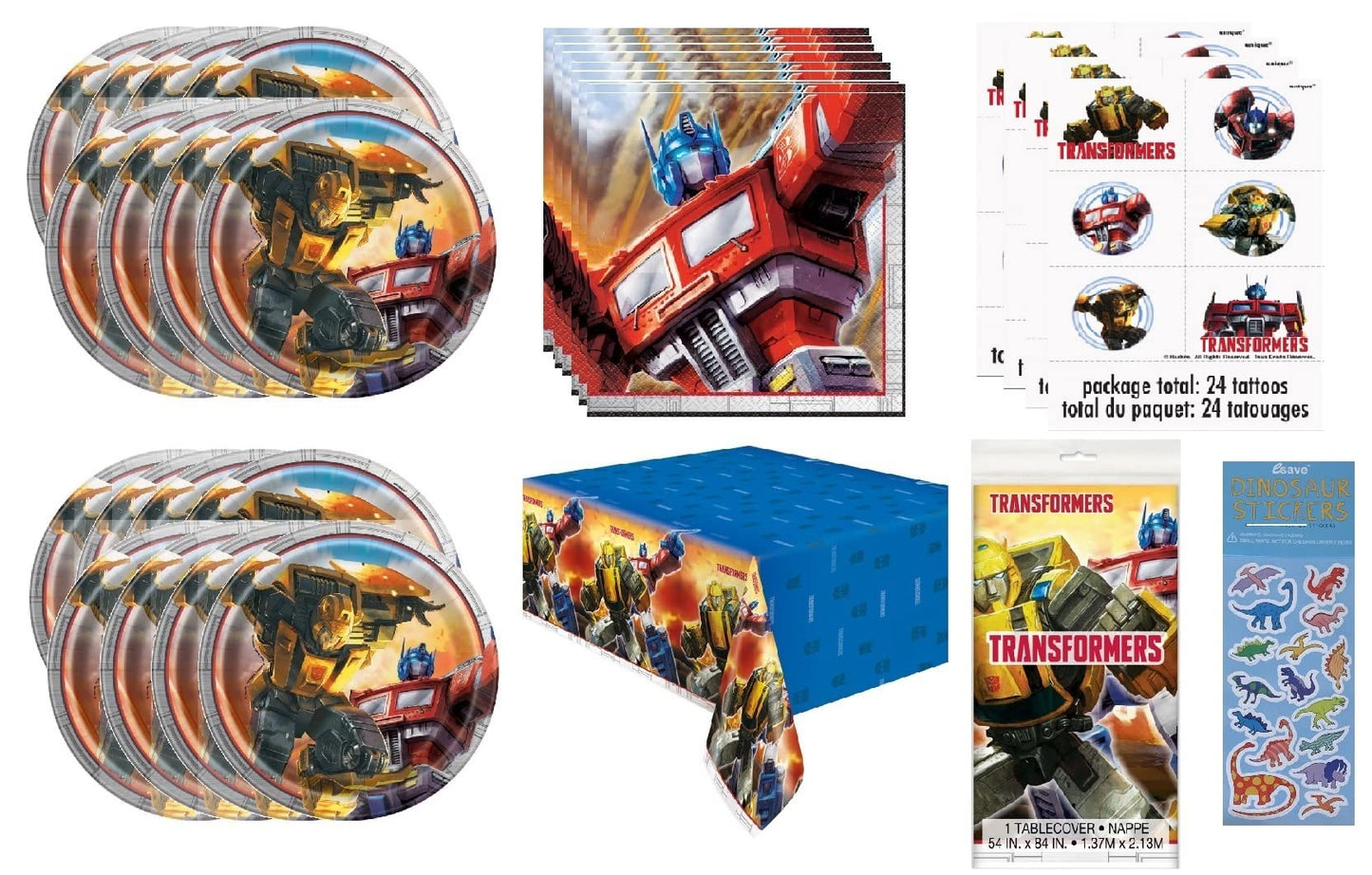 Robot Birthday Party Bundle Pack – Serves 16