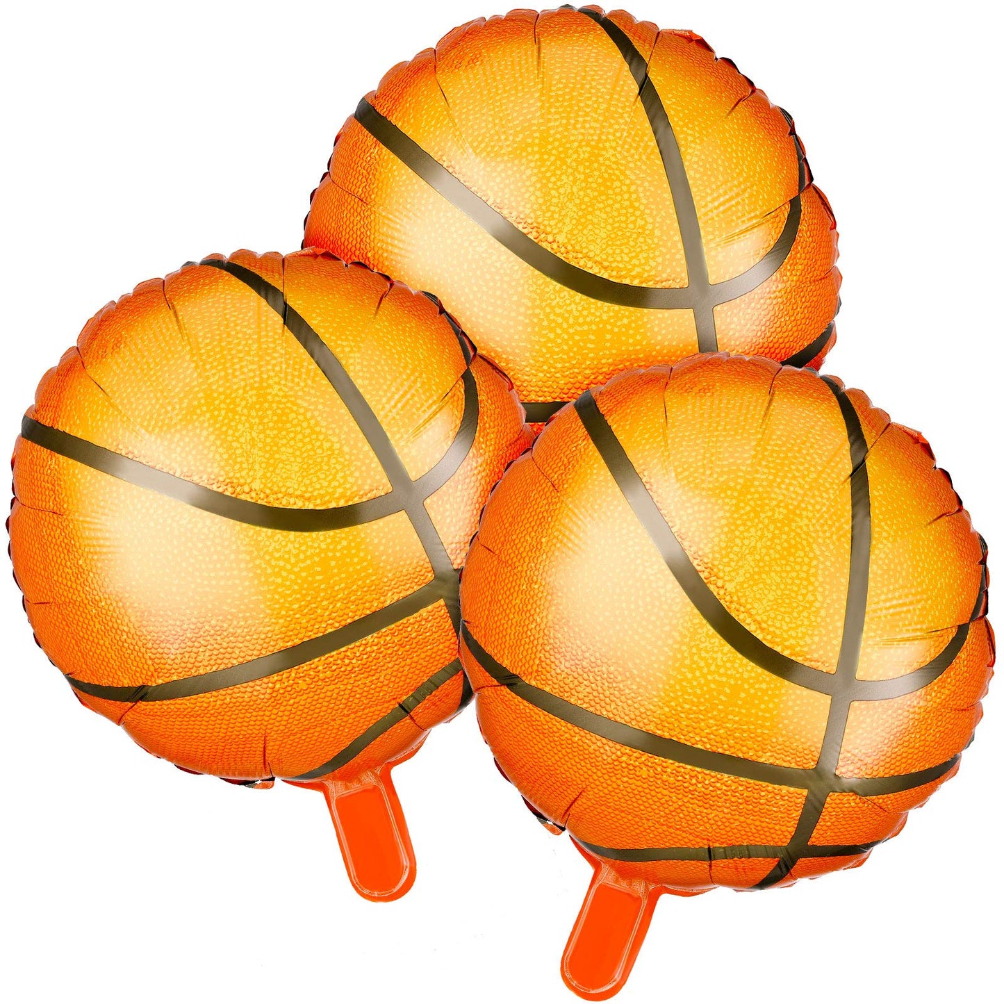 Basketball Foil Balloons – 3 Pack 18 Inch