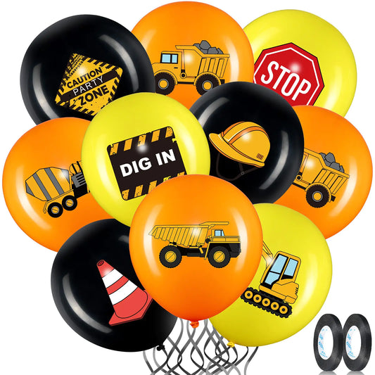 Construction Theme Balloon Set - 45 ct