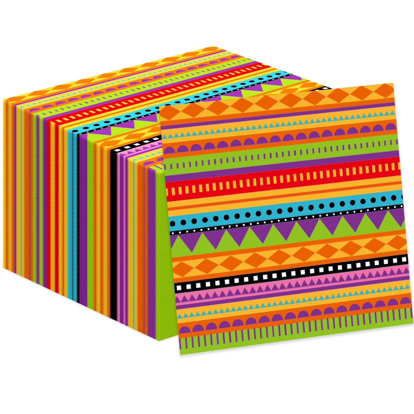 Mexican Fiesta Paper Napkins – 100 Pack