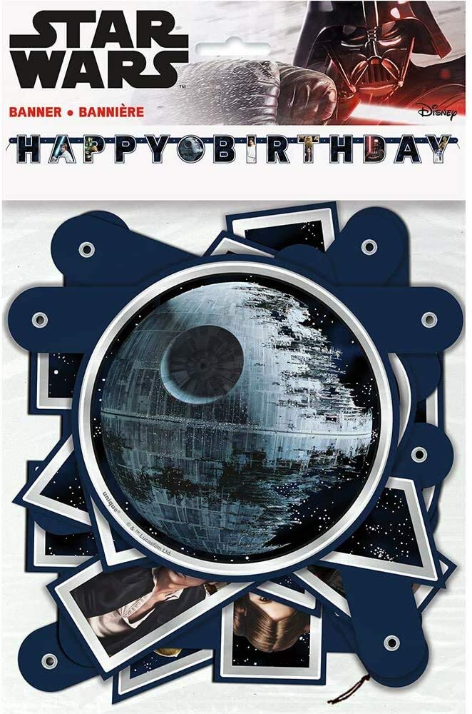 Galactic Adventure Classic Jointed Birthday Banner
