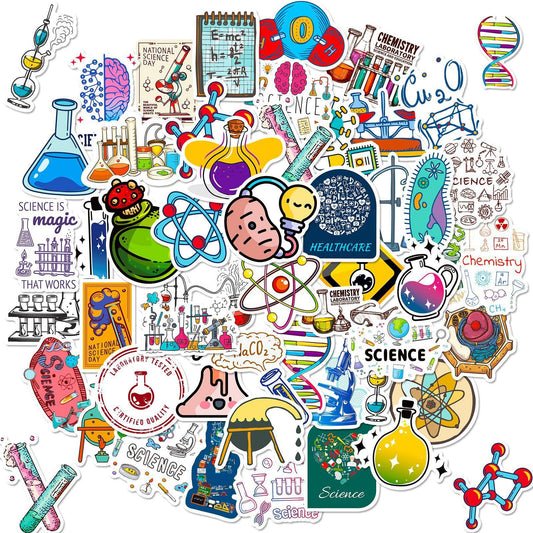 Science Vinyl Sticker Pack