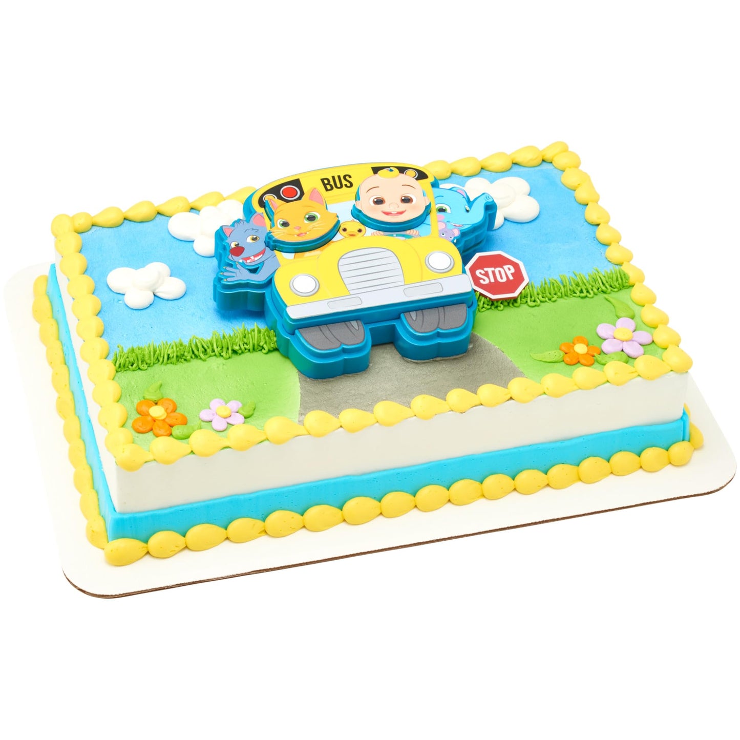 Baby Musical Character Interactive Puzzle Birthday Cake Topper Set