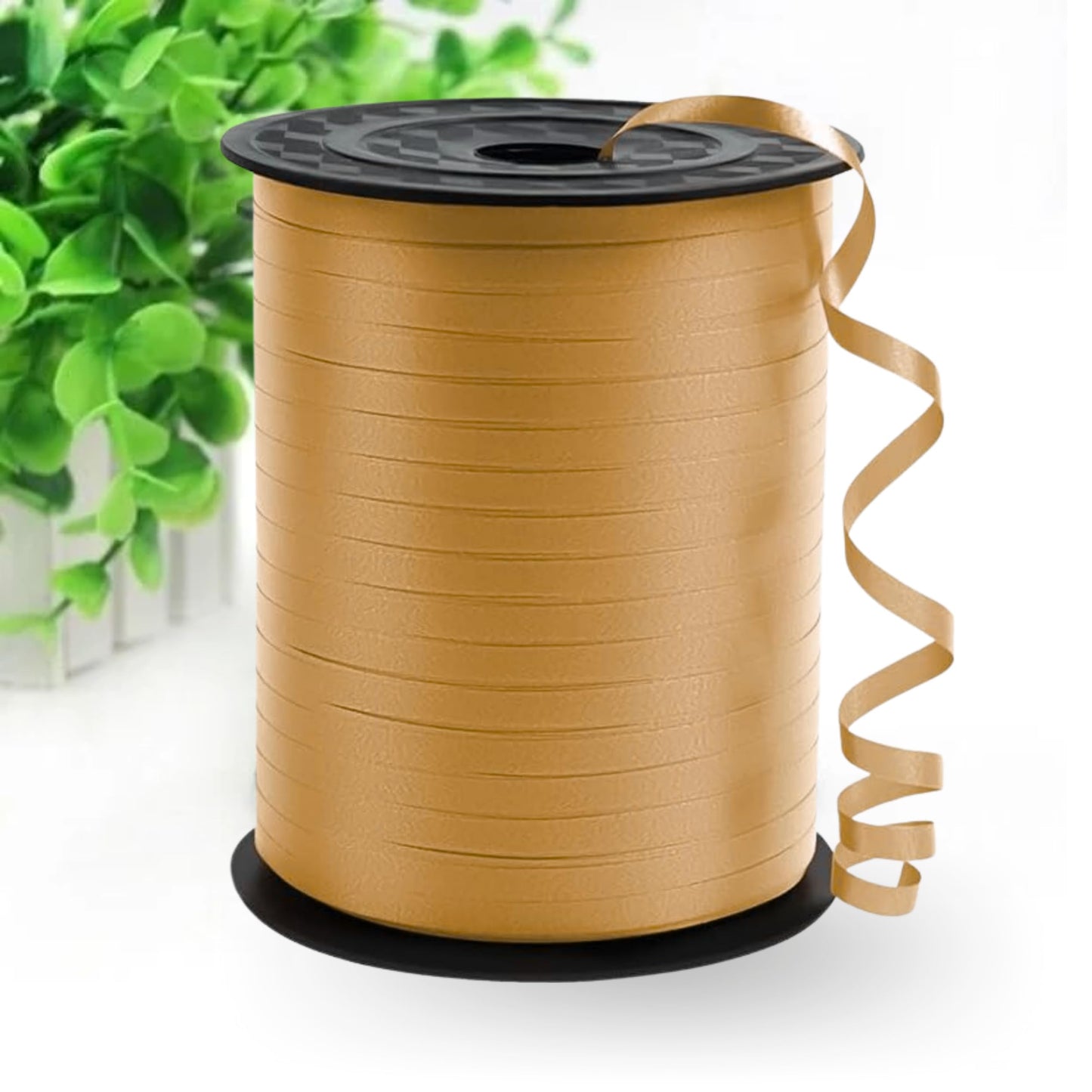 500 Yards Curling Ribbon for Balloons – Gold Ribbon for Gift Wrapping Balloon String Plastic Golden Curling Ribbon for Gift Wrapping Gold Curling Ribbon 500 Yards Ribbon Decorations