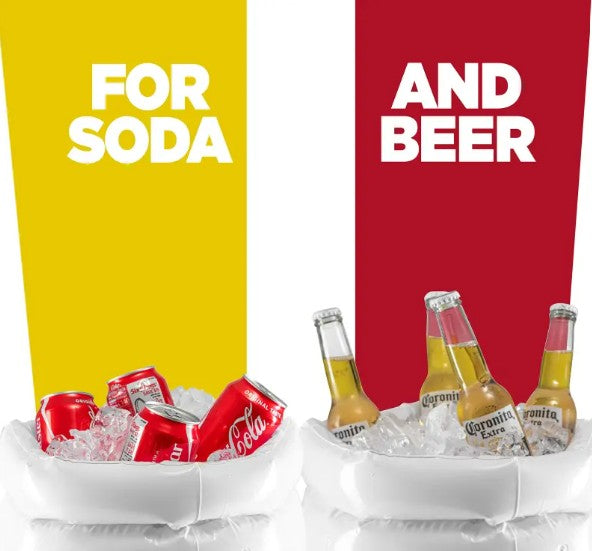 Giant Inflatable Beer Mug Drink Cooler Float - 39 Inch