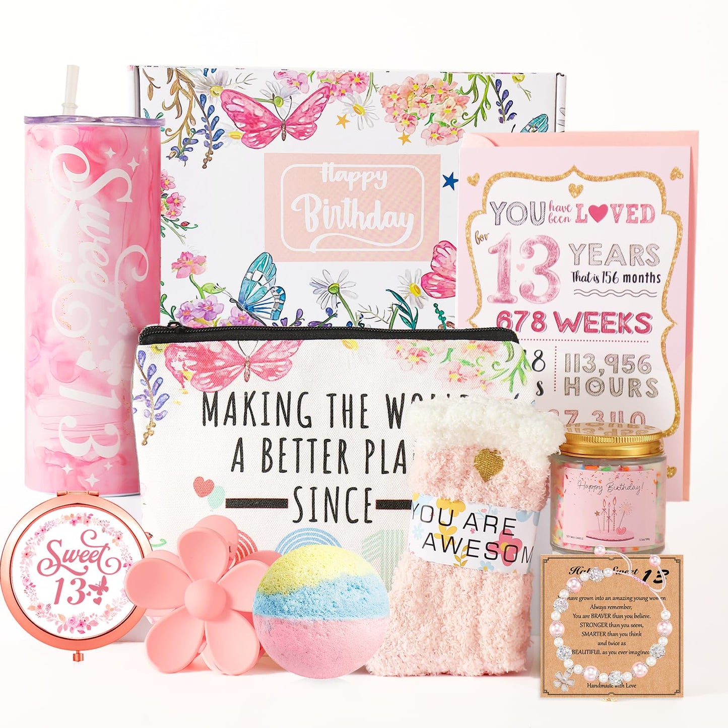 13 Year Old Girl Gifts13th Birthday Gifts for Girls Gifts for 13 Year Old Girl13th Birthday Gift Ideas for Teen Girl Daughter Niece Granddaughter Official Teenager Trendy Stuff Birthday Gift