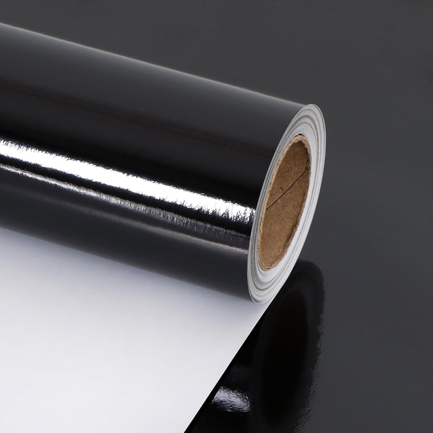 Black Metallic Gift Wrapping Paper Roll