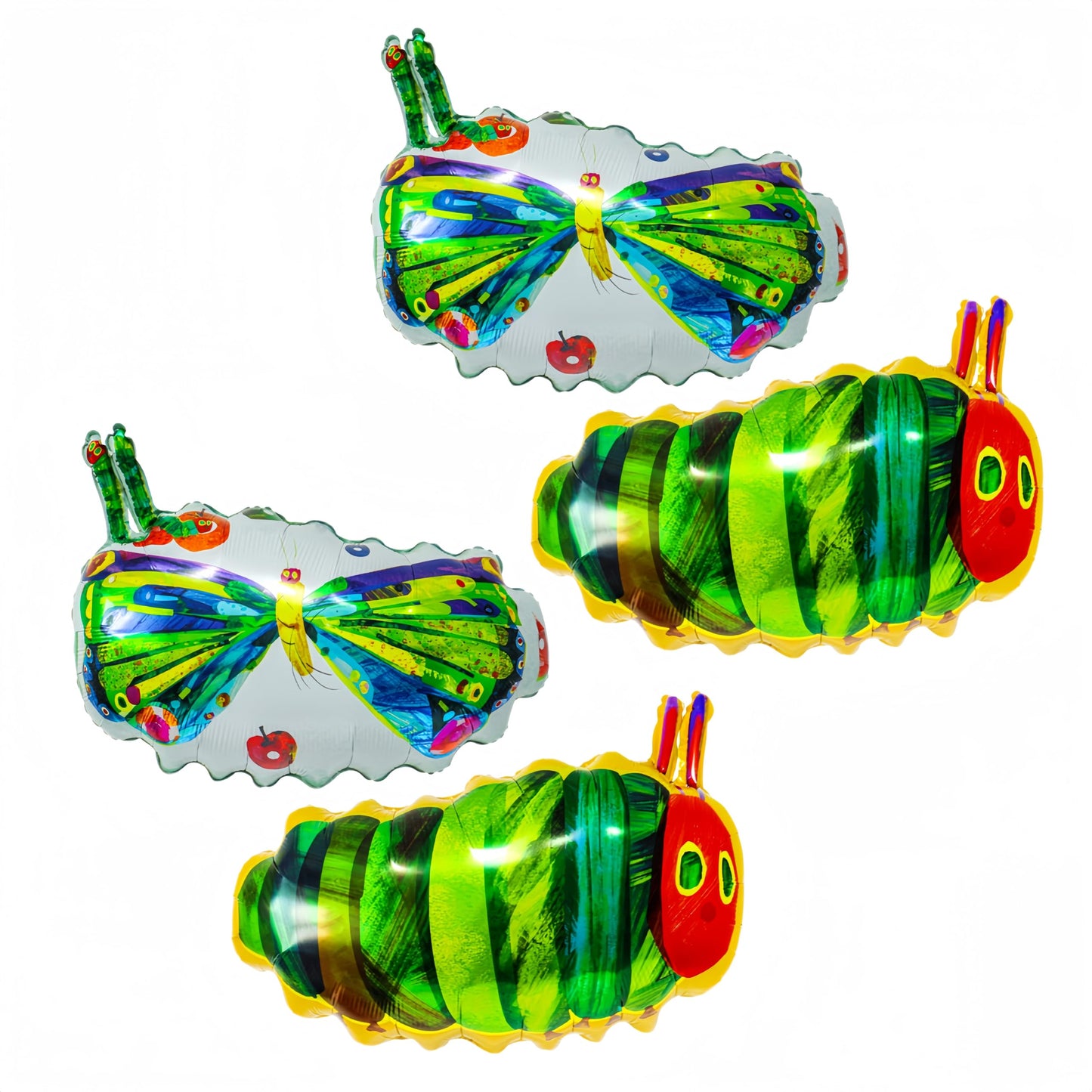 Hungry Caterpillar Foil Balloons – 4 Pack