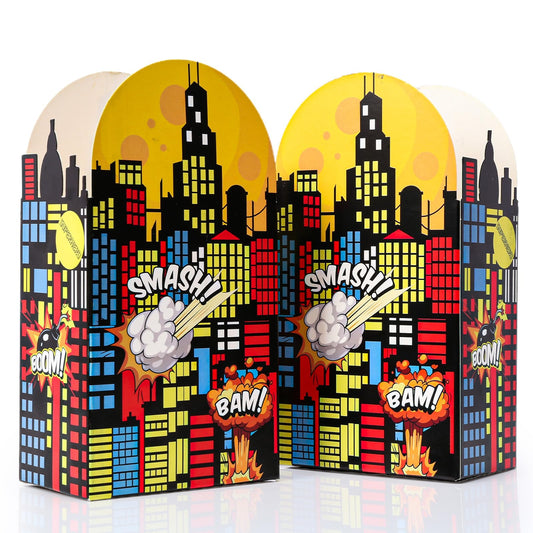 Hero Theme Cardboard Party Favour Boxes – 24 Pack