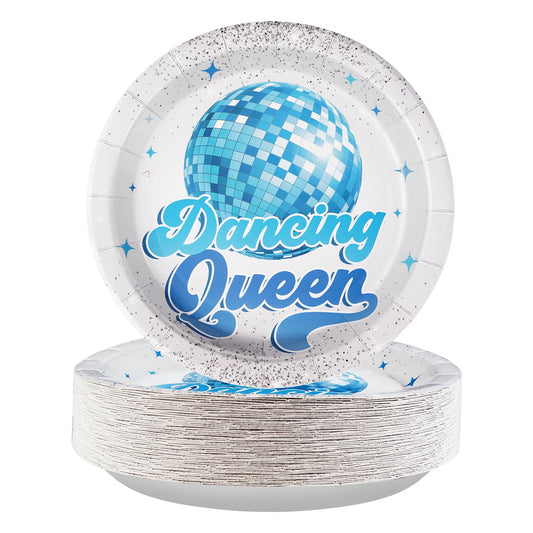 Disco Dancing Queen Dinner Plates