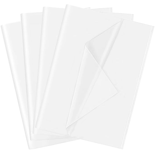 White Tissue Paper for Gift Bags – 60 Sheets