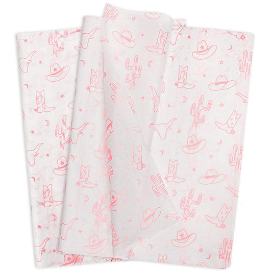 Cowgirl Tissue Paper - 60 Sheets