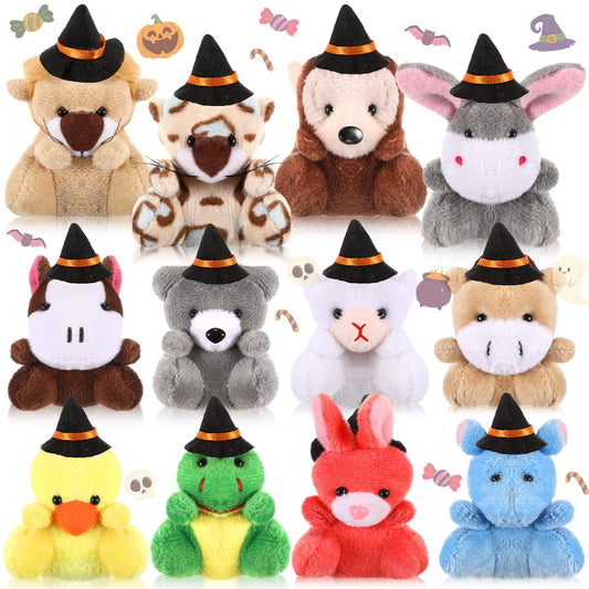 Halloween Mini Plushies Party Favors - 12 ct