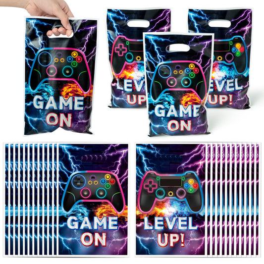 Video Game Party Favour Bags – 50 Pack