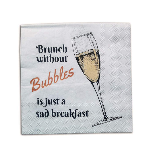 30 Cocktail Napkins Disposable Paper Beverage Napkins Bar Happy Hour Brunch Mimosas Wine Parties Bachelorette Easter Birthdays Holidays. Great Gift or Stocking Stuffer- 30ct.