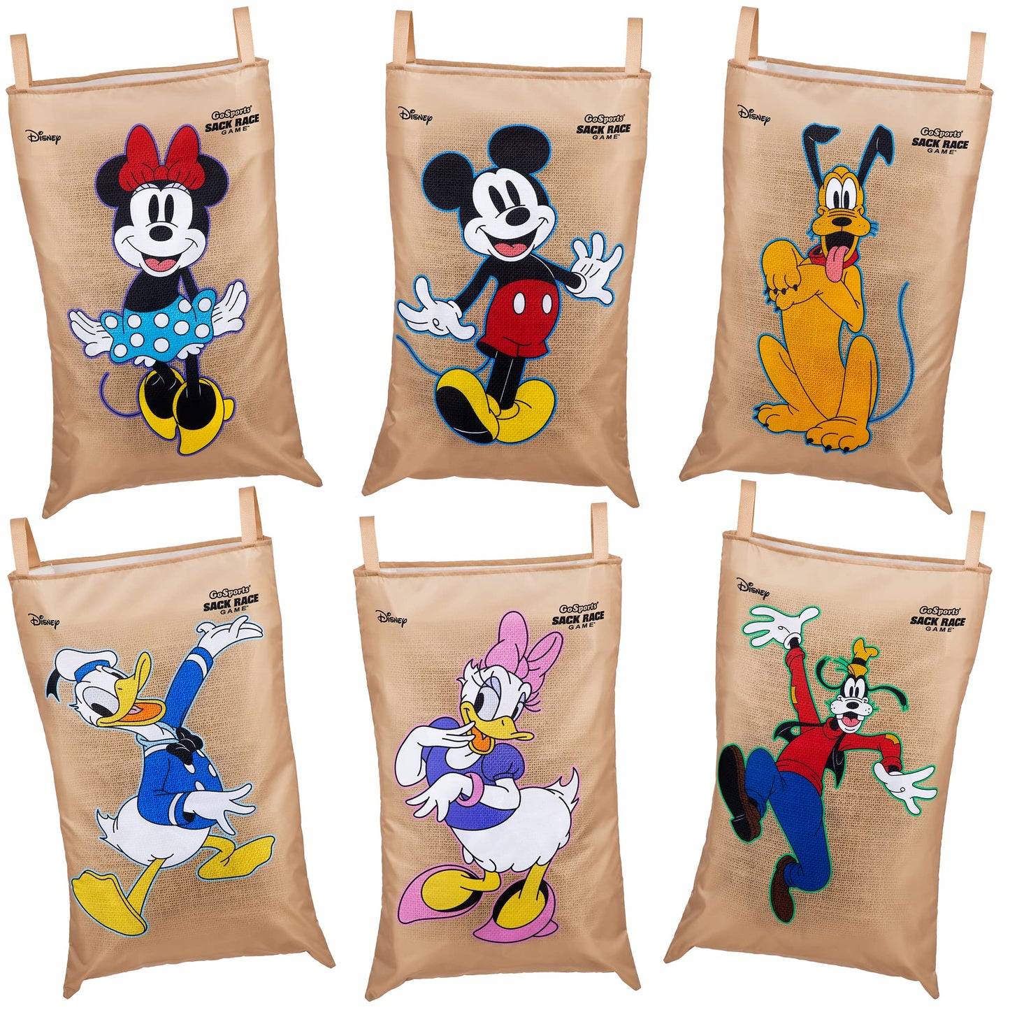 Character Cartoon Sack Race Game Set - 6 ct