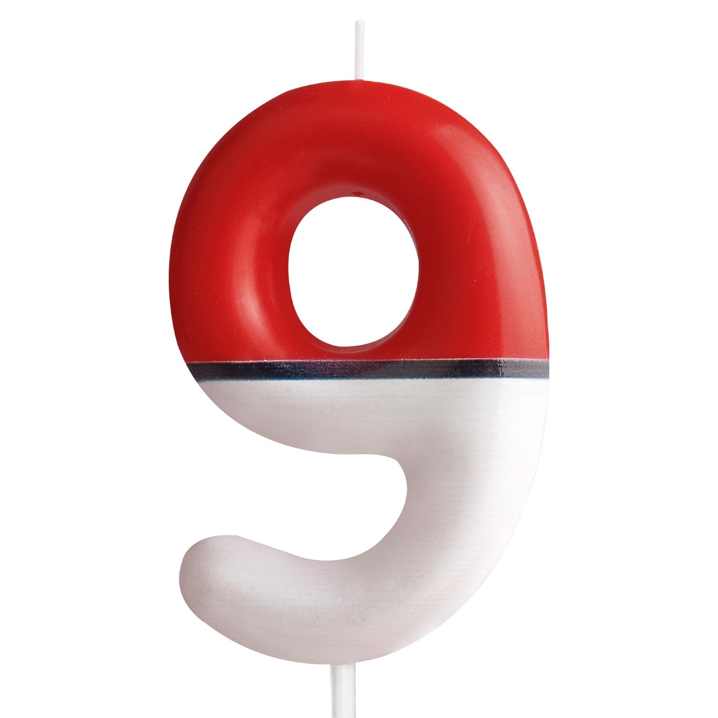 Pokémon Cartoon Number 9 Birthday Candle