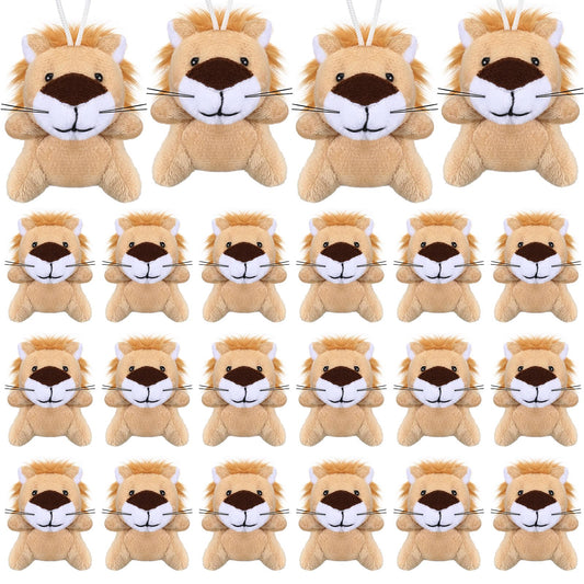 Mini Stuffed Lion Toys – 30 Pack, 2.36 Inch