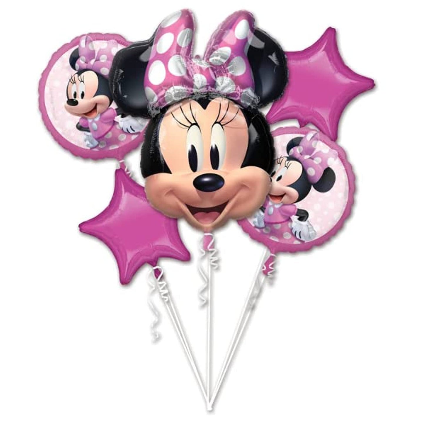 Bow Character Birthday Balloon Bouquet