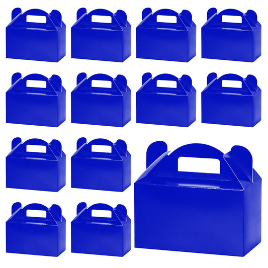 Blue Party Treat Boxes – 50 Pack