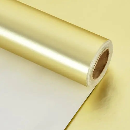 Wedding Metallic Gold Wrapping Paper Roll