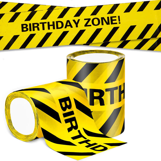 Construction Party Caution Tape - 2 Rolls