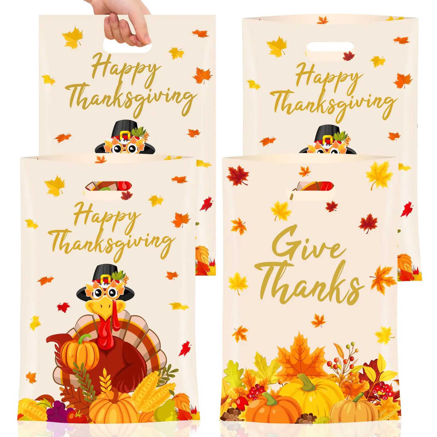 Thanksgiving Treat Favor Bags