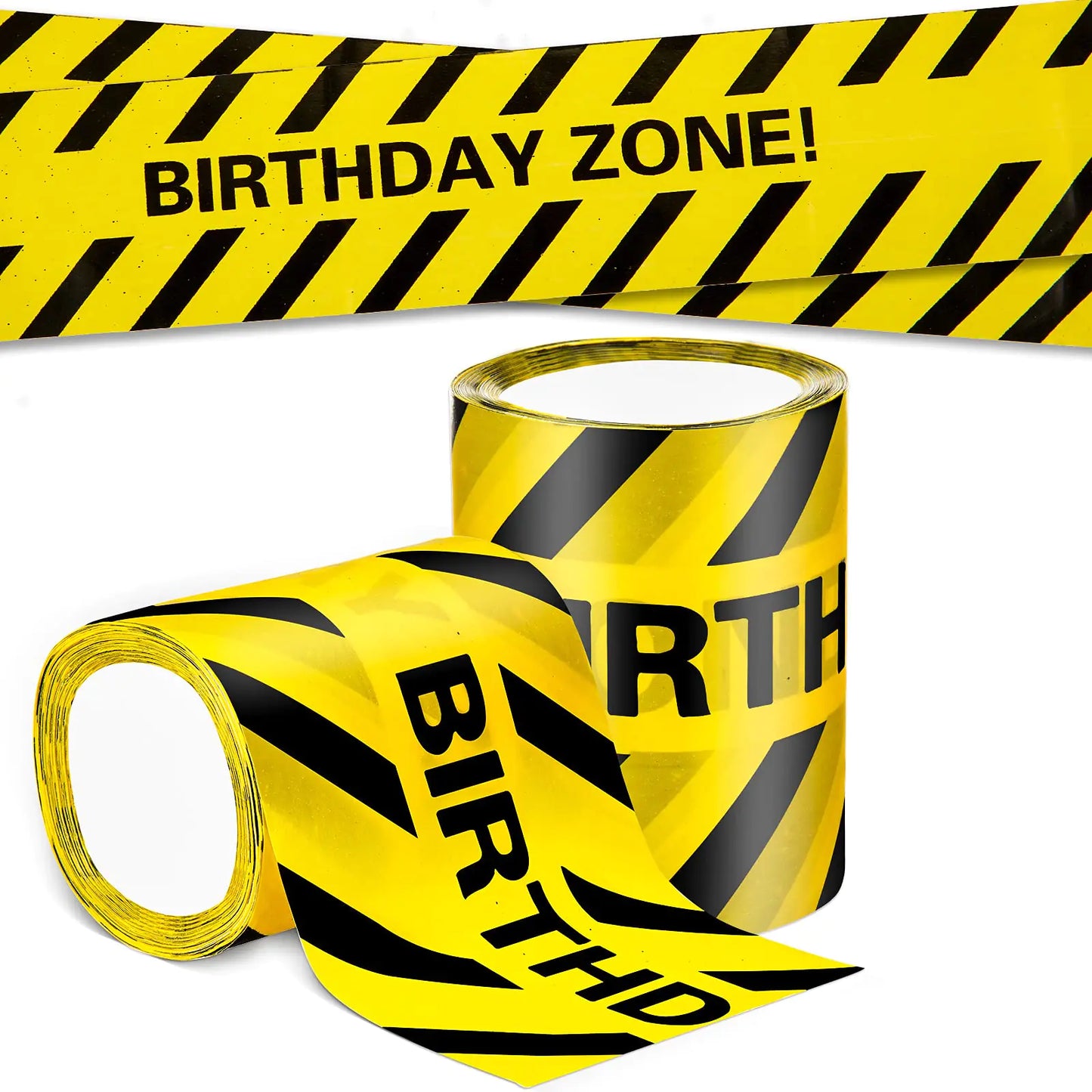 Construction Party Caution Tape - 2 Rolls