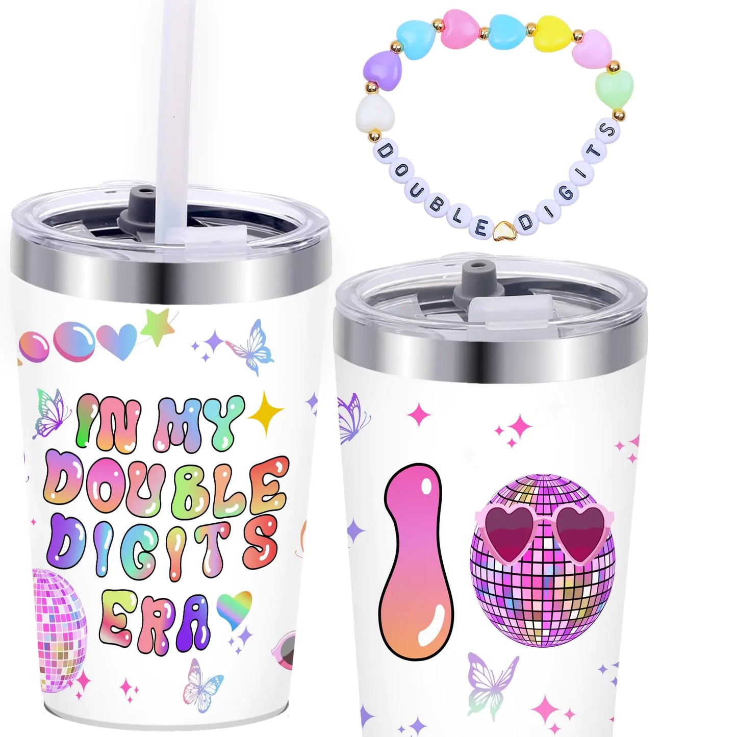 Double Digits Era Birthday Tumbler - 12 oz