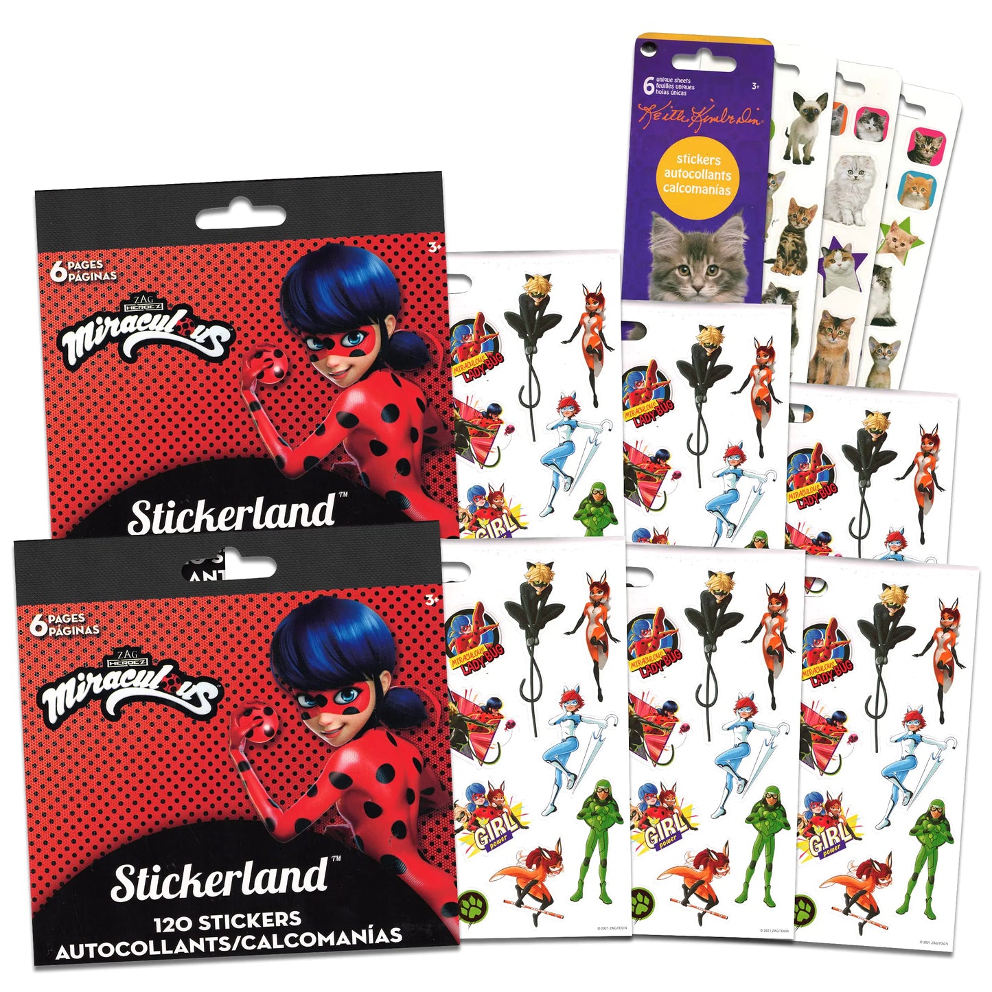 Ladybug Hero Colorful Sticker Book