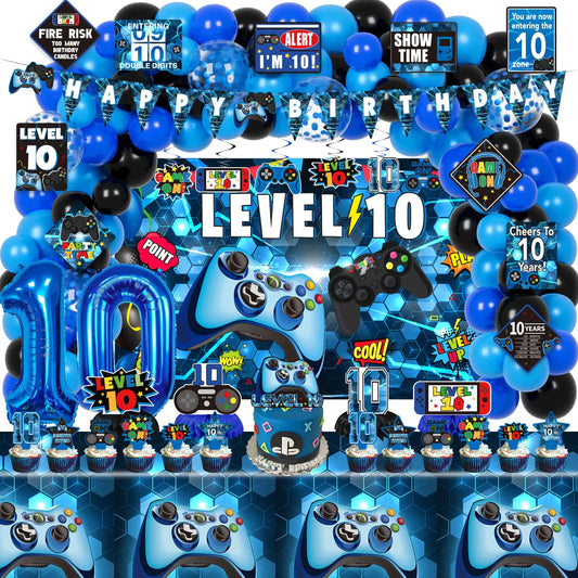 149-Piece Level 10 Gamer Party Kit