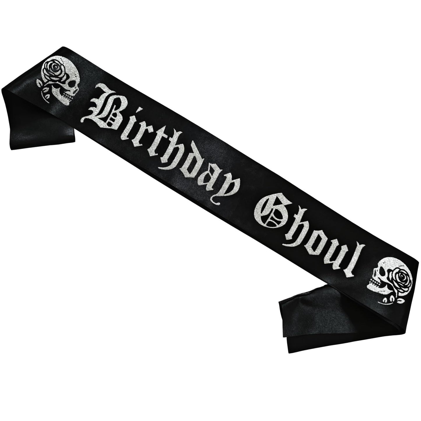 Birthday Ghoul Gothic Sash – Halloween Theme