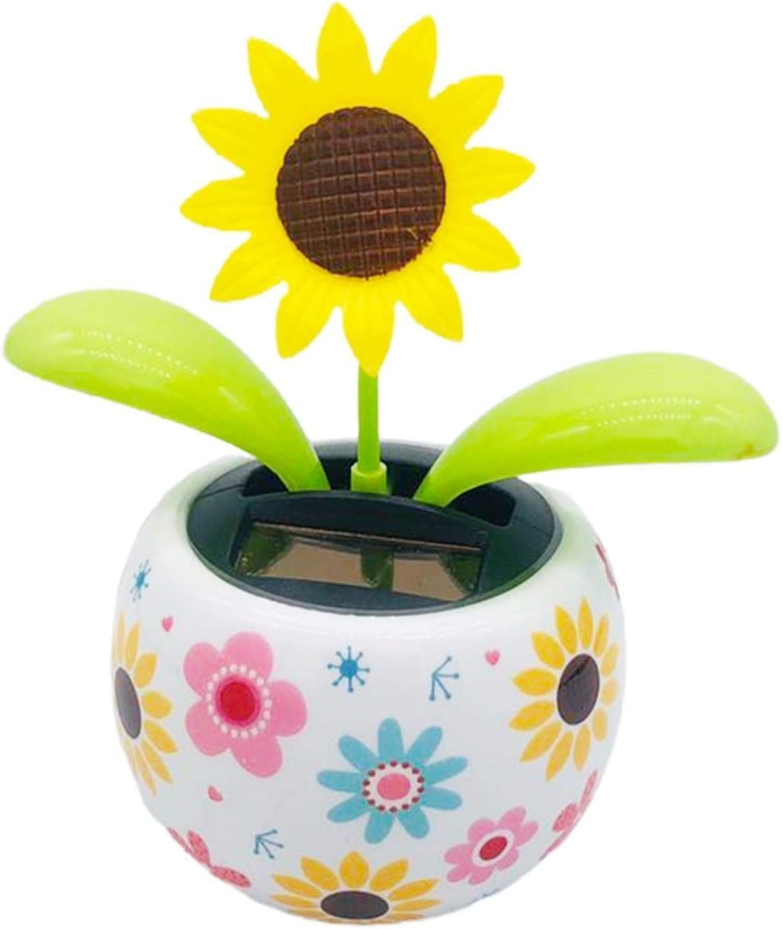Sunflower Solar Dancing Flowers Cute Solar Powered Dancing Swinging Flower Swinging Solar Power Flip Flap Flower Decor GiftCar Home DeskDetective and SpyLearning and Education