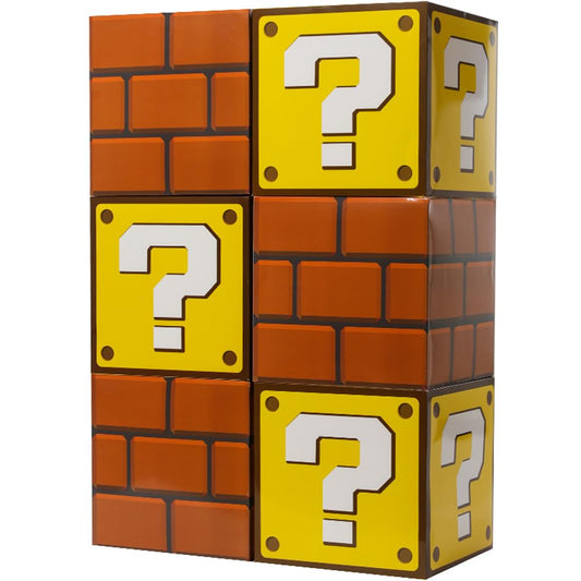 Pixel Game Block Birthday Party Favor Boxes - 6 ct