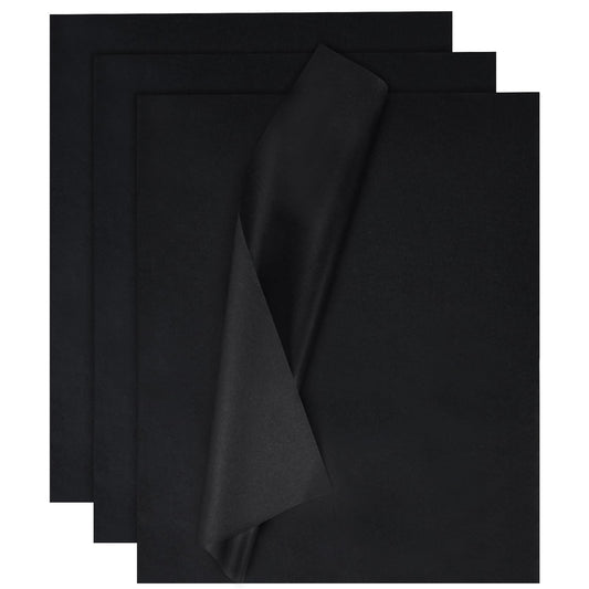 Black Tissue Paper for Gift Bags – 330 Sheets