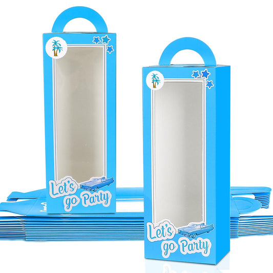 Blue Party Favor Boxes – 12 Pack