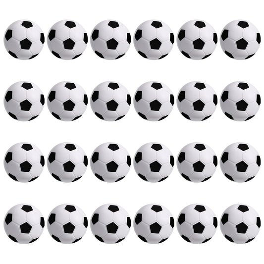 Mini Foam Soccer Stress Balls Party Favours – 24 Pack