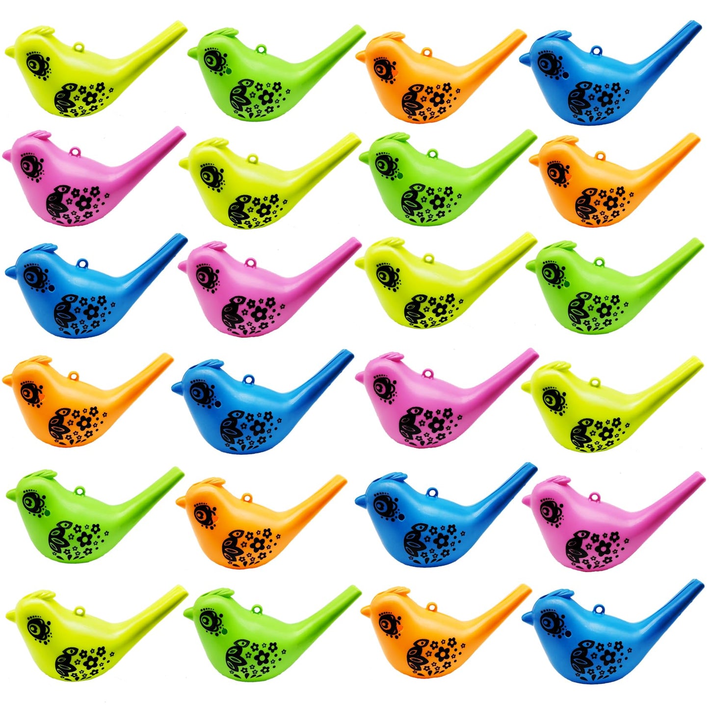 Bird Water Whistles Party Favours – 24 Pack